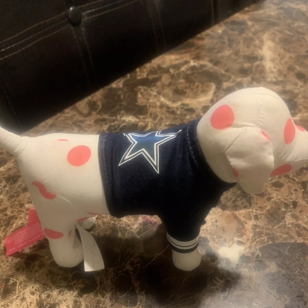 Victoria Secret Pink Dallas Cowboys Plush Collectors Dog
